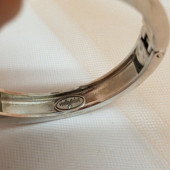 Stella & Dot Emerson Clamper Bangle Bracelet Snake - Picture 7 of 14